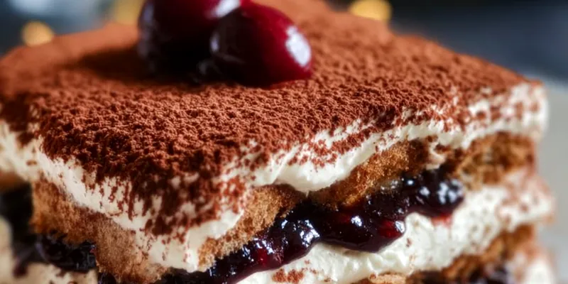 Black Forest Tiramisu