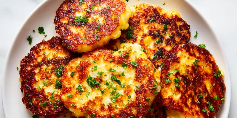 Golden-Brown Corn Fritters